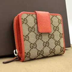 s71 GUCCI グッチ コンパクトウォレット 短財布 キャンバス