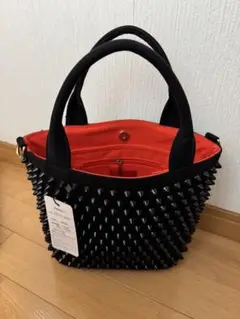 D.KELLY スパイクデザイン トートバッグ ブラック