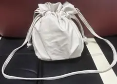 【美品】レディース　ショルダーバッグ　ホワイト