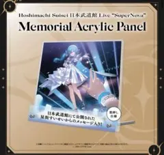 ホロライブ 星街すいせい 日本武道館 メモリアルアクリルパネル