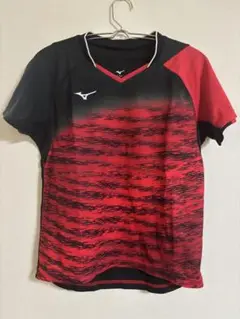 Mizuno L レディース　メンズ半袖 バレーボールウェア レッド
