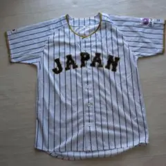 日本代表 　野球　ユニフォーム ストライプ　MIZUNO