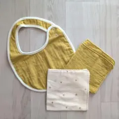 【美品】スタイとハンカチ2枚セット COCOWALK