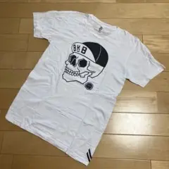 TWIN SIX スカルデザイン Tシャツ ホワイト