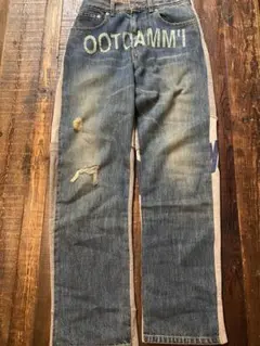 undercover スウェット切り替えしデニム size:S