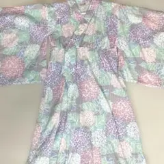 petit main 紫陽花柄　浴衣110