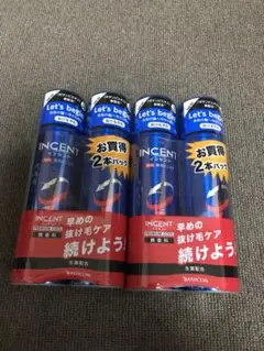 バスクリン インセント 育毛トニック Pクール 190g 4本