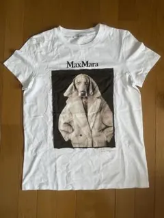 【美品❣️】マックスマーラ　ドッグTシャツ　S Amazon.co.jp: マックスマーラ 表参道 限定 Tシャツ 犬 ドッグ