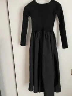 ◉セール！新品　プッチージョ ドッキングロングワンピース　黒　日本製