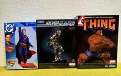 MARVEL ACT/CUT スーパーマン　シルバーサーファー シング3点セット
