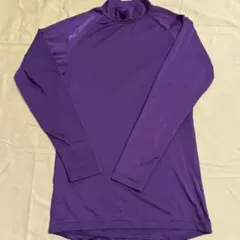 Mizuno エンジ　タートルネック 長袖シャツ 160