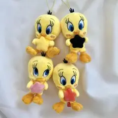 トゥイーティー 星のマスコット　4種セット　プライズ　ぬいぐるみ