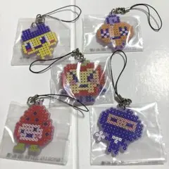 たまごっち 一番くじ F賞きらきらラバーチャーム5点セット