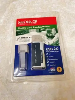 未使用サンディスク SanDisk USB2.0接続 カードリーダー/ライター