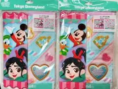 ディズニー ヴァネロペ パルパルーザ ミニタオル 2枚セット ×2