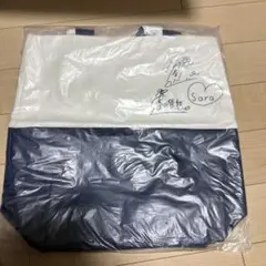 本田三姉妹サイン入りビッグトートバック　読売新聞ノベルティー