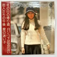 昭和レトロ　アグネスチャン　シングルレコード