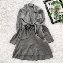 【美品】アンゴラブレンド アンタイトル ウール セットアップ スーツ スカート