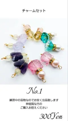 チャームセット　No.1