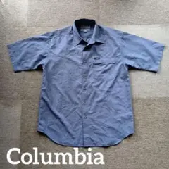 Columbia 半袖シャツ M グレー