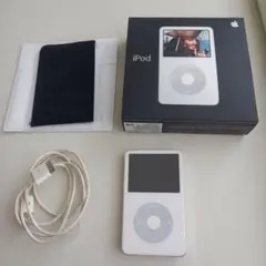 【希少品】iPod 30GB 第5.5世代 白 中古 【MA444J/A】 希少品】iPod 30GB 第5.5世代 白 【MA444J/A】