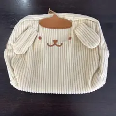 未使用新品！希少ポムポムプリン コーデュロイポーチ