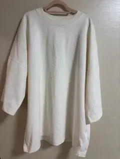 BEAMS HEART アイボリー オーバーサイズ Tシャツ M