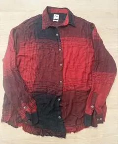 ZARA リラックスフィット チェックシャツ