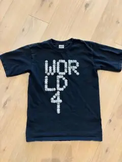 京都世界WORLD4周年Tシャツ古着