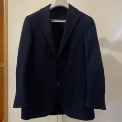 美品LARDINI テーラードジャケット ネイビー 46