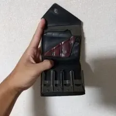 ブラックレザー コインケース