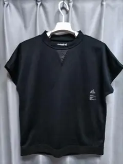アドミラルゴルフ　モックネック　黒　ビッグシルエット