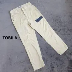 TOBILA トビラ カジュアルパンツ クリーム色 サイズＳ