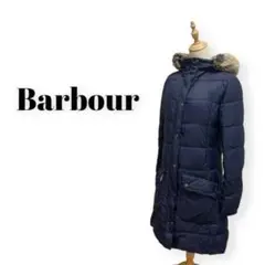 Barbour バブアー ロングコート アウター 裏生地花柄 イギリス