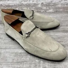 482【人気】ZARA ビットローファー グレーEU41 26.0〜26.5cm