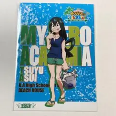 僕のヒーローアカデミア　東急ハンズ　ブロマイド　蛙吹梅雨