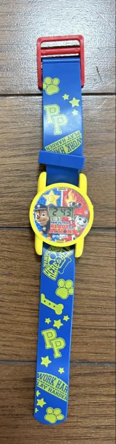 パウパト　子供用カラフルキャラクター腕時計