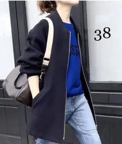 ◇新品未使用◇Spick and Span◇W/NyZIPコート