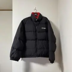 リバーシブルダウンジャケット 黒