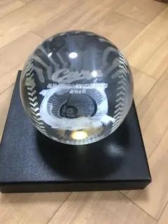 広島東洋カープ 2018年 クリスタルオブジェ