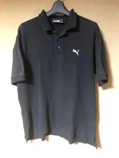 PUMA ブラック ポロシャツ Lサイズ