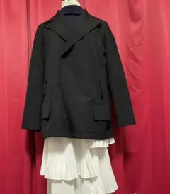 LIMIfeuリミフゥロングジャケットコート黒ワンサイズヨウジワイズギャルソン