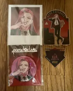 ParadoxLive 4周年 アクスタ、缶バッジ、トレフォト