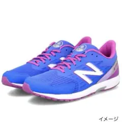 新品 ニューバランス ランニングシューズ 24㎝ ブルー 運動靴 スニーカー