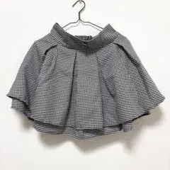 INGNI タックフレアミニスカパン ギンガムチェック