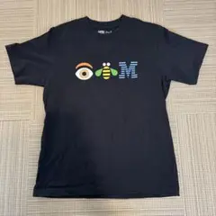 美品 ユニクロ IBM ポールランド 企業ロゴ Tシャツ