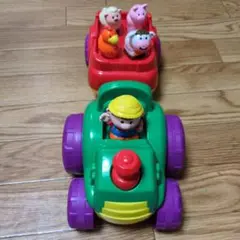 トラクターと動物フィギュアセット