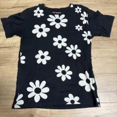 ships 花柄 100%コットン Tシャツ Mサイズ