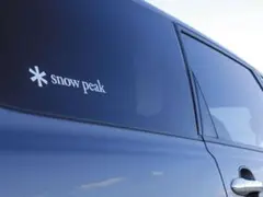 66スノーピークロゴステッカーアスタリスク