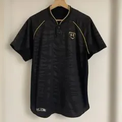 アンダーアーマー　ベースボールシャツ　ブラックカモ　M ポロシャツ　Tシャツ